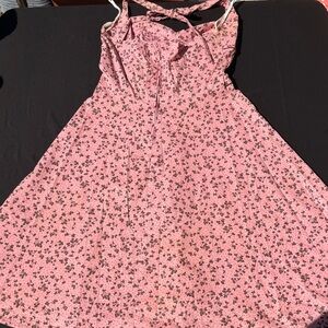 Vintage Ruby Rox Pink Floral Sundress